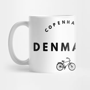 Bike Copenhagen Denmark Mug